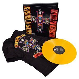 Slipknot 2009 Road Runner Records Green Vinyl LP Album & T-Shirt Box Set-Medium